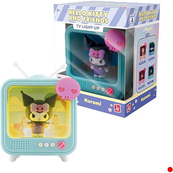 Yume Toys Hello Kitty And Friends Bedside Light TV Serisi Kuromi