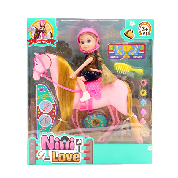 Nini Love Binici Bebek Seti