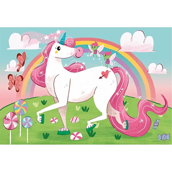 Clementoni Unicorn Puzzle 104 Parça