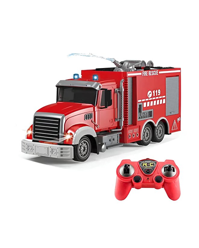 Uzaktan Kumandalı 1:12 İtfaiye Kamyonu