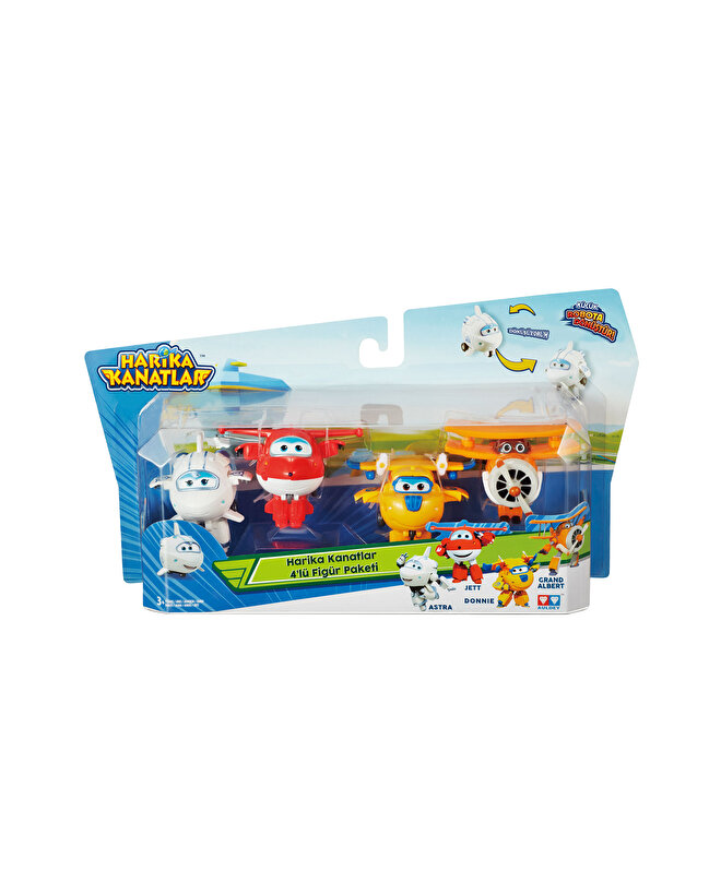 Harika Kanatlar 4´lü Mini Figür Seti (Astra. Jett. Donnie. Grand Albert)