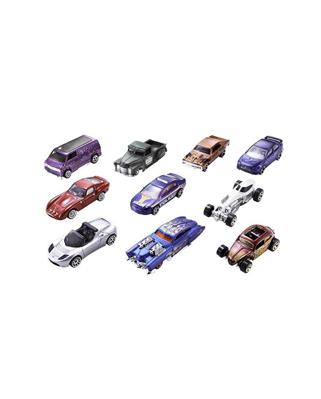 Hot Wheels Onlu Araba Seti