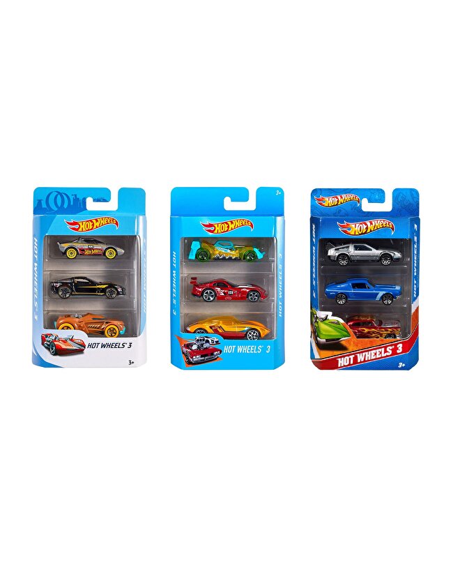 Hot Wheels Üçlü Araba Seti K5904