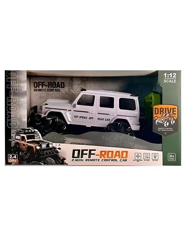 Uzaktan Kumandalı Şarjlı Jeep Gri