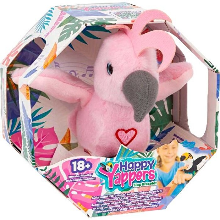 Happy Yappers Slap Bant Konuşan ve Taklit Eden Cockatoo