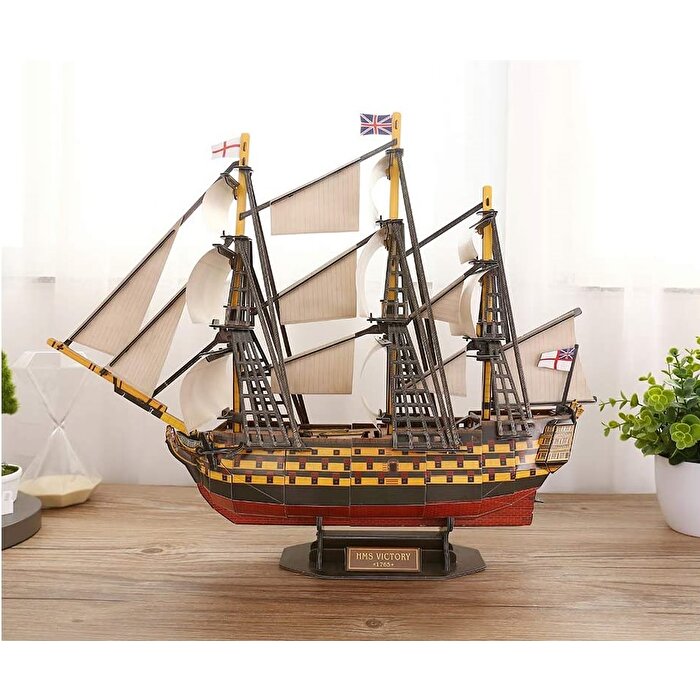 Cubic Fun 3D Puzzle 189 Parça HMS Victory Gemisi