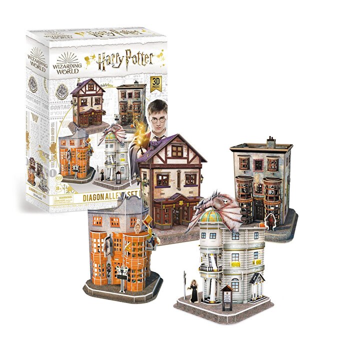 Cubic Fun 3D Puzzle Harry Potter Diagon Yolu 4 Bina