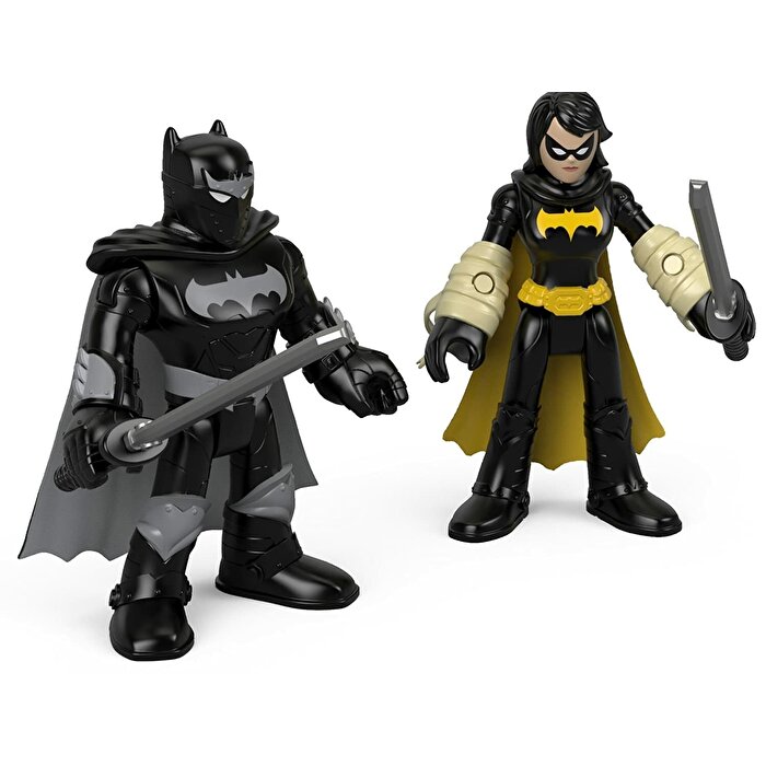 Imaginext DC Super Friends Figürler Black Bat ve Ninja Batman FTV07