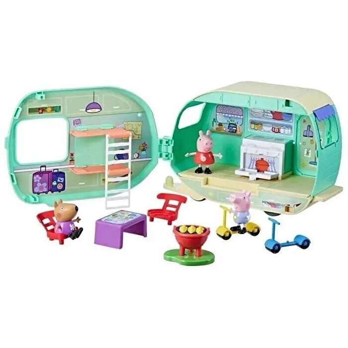 Peppa Pi̇g Peppa'nın Karavan Oyun Seti
