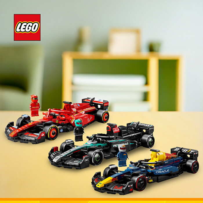 LEGO Speed Champions Formula 1 3’lü Özel Set Paketi (Red Bull Racing + Mercedes + Ferrari)