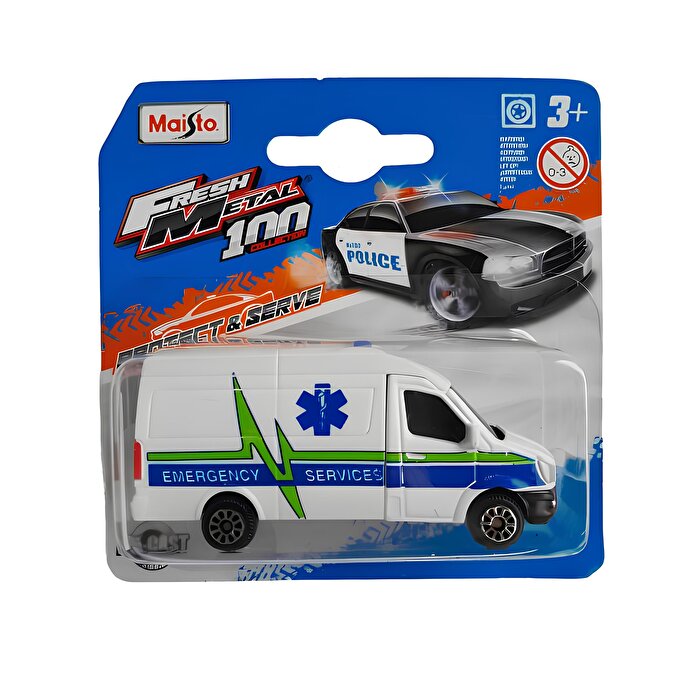 Maisto Fresh Metal Araçlar Mercedes Benz Sprinter Ambulans