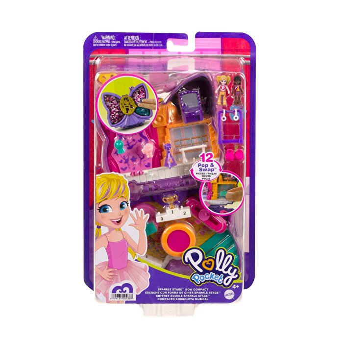 Polly Pocket ve Maceraları Oyun Setleri Sparkle Stage HCG17