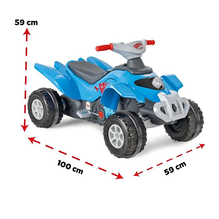 Galaxy Pedallı Atv Mavi