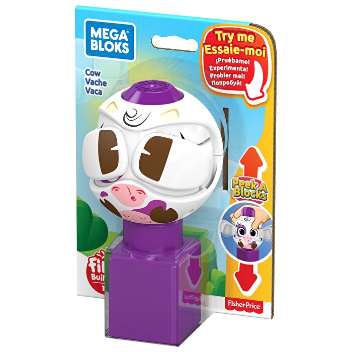 Mega Bloks Peek a Blocks İnek GKX47