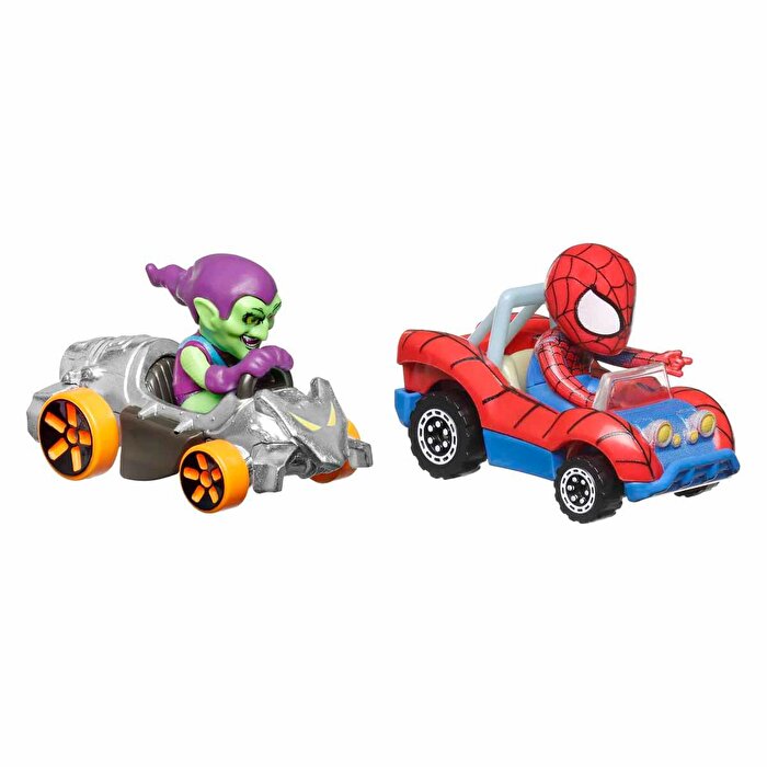 Hot Wheels RaceVerse 2'li Paket Green Goblin ve Spiderman