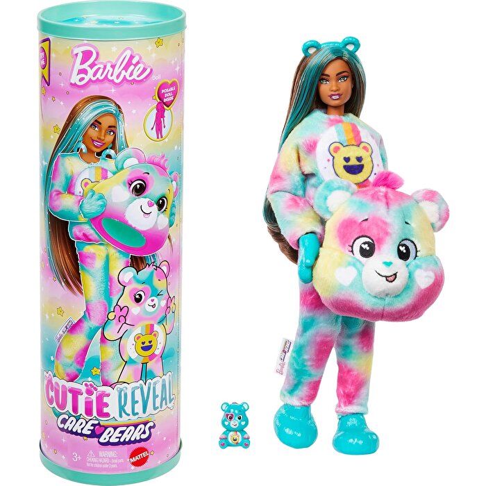 Barbi̇e Cuti̇e Reveal Care Bear Seri̇si̇ Bebek 2. Seri̇ JFV62