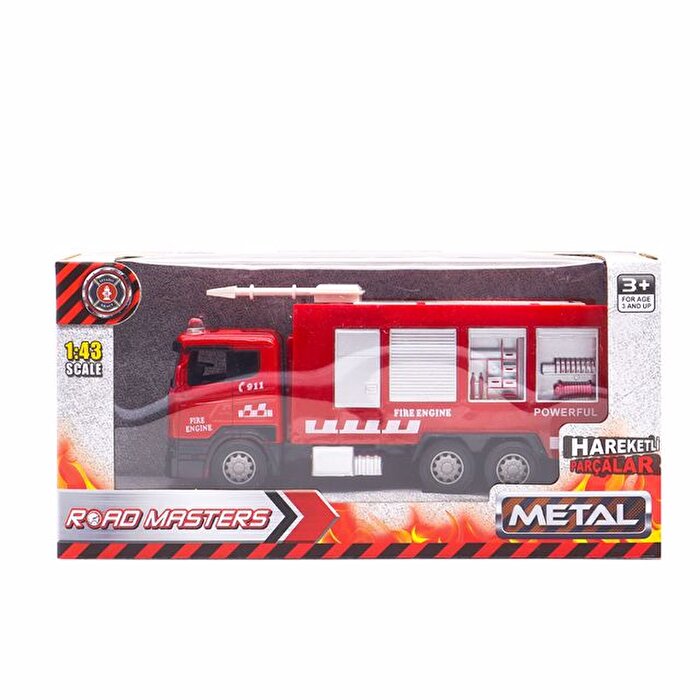 Die Cast İtfaiye Aracı Su Püskürtücü