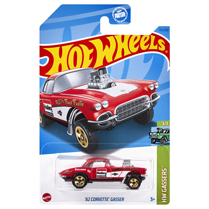 Hot Wheels Tekli Arabalar 62 Corvette Gasser HKH64