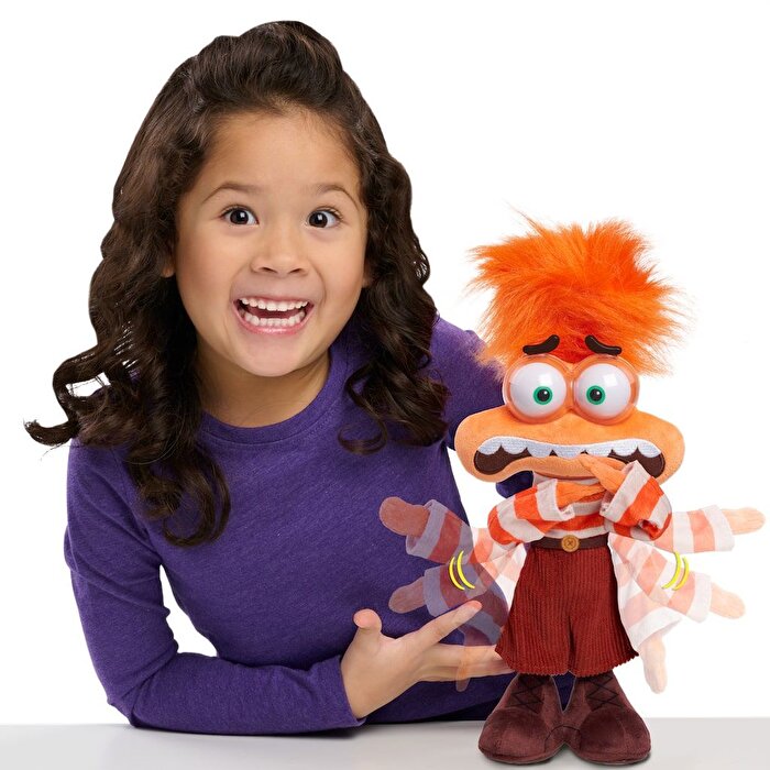 Inside Out 2 Endişe Sesli Hareketli Peluş