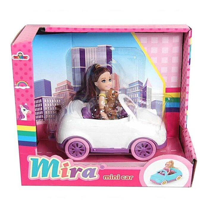 Mi̇ra Bebekli̇ Mini Car Beyaz