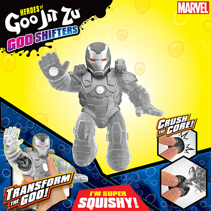 Goojitzu Marvel Gooshifters Superheroes War Machine