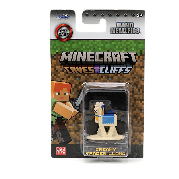 Minecraft Nano Tekli Metal Figür Oreamy Trader Llama