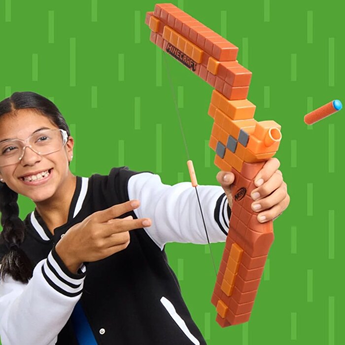 Nerf Minecraft Bow Dart Blaster G1120