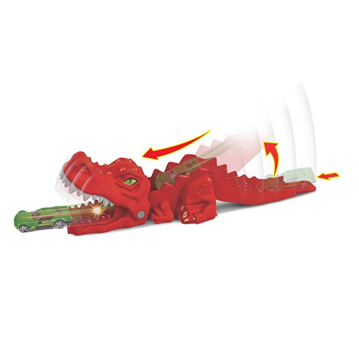 Hot Wheels Vahşi Fırlatıcılar Serisi Dino Launcher GVF42