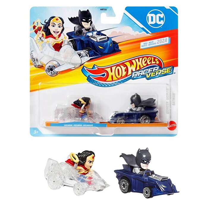 Hot Wheels RaceVerse 2'li Paket Wonder Woman ve Batman