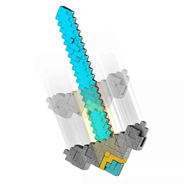 Minecraft 2'si 1 Arada Dönüşebilen Kılıç JFR72