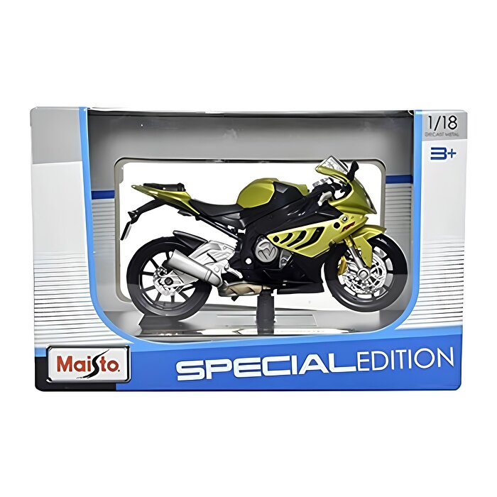 Maisto 1:18 Motosiklet Yeşil