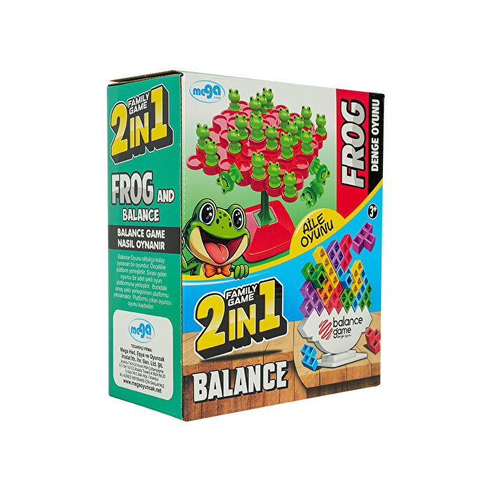 2'si 1 Arada Frog ve Balance Oyunu
