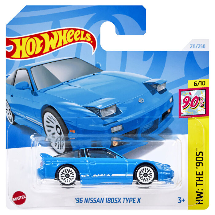 Hot Wheels Tekli Arabalar 96 Nissan 180sx Type X HTB08