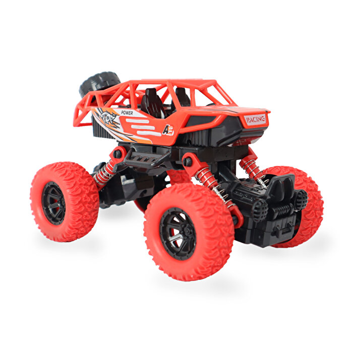 Çek Bırak Arazi Aracı Kırmızı Tekerlek