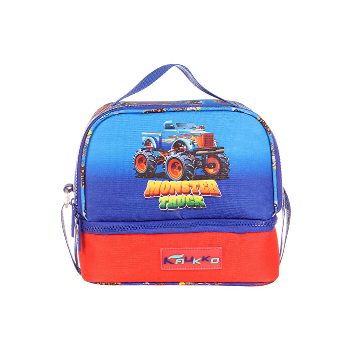 Kaukko Kids Beslenme Çantası Cube Monster Truck