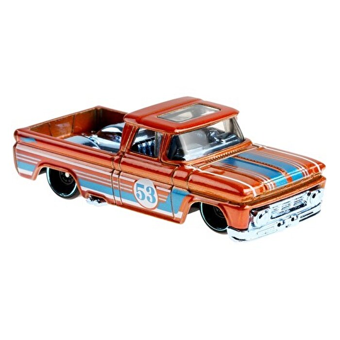Hot Wheels Mavi ve Parlak Arabalar Custom '62 Chevy Pickup GRR38
