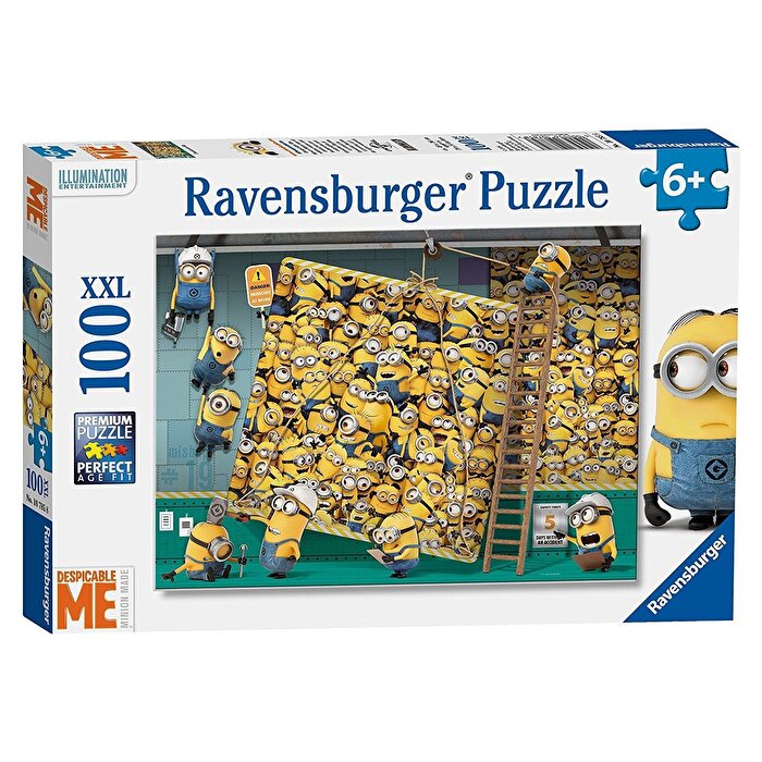 Ravensburger Puzzle 100 Parça XXL Minions Super