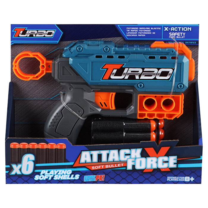 Turbo Attack X Dart Atan Mini Tabanca