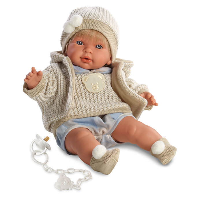 Llorens Alvaro Lloron Sesli 42 Cm Kahverengi Yelek