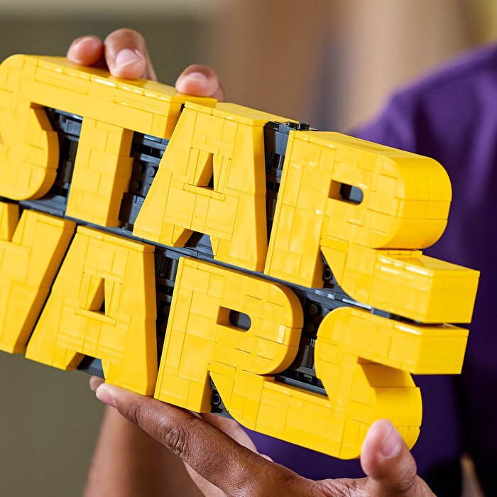 LEGO Parçalarla Yapılan Star Wars™ Logosu 75407