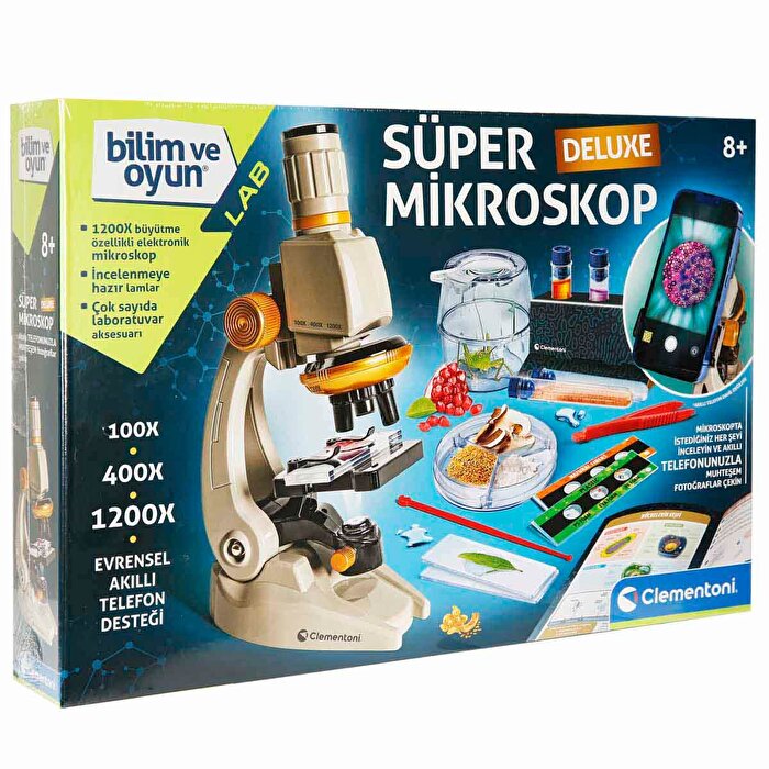 Clementoni Bilim ve Oyun: Süper Mikroskop