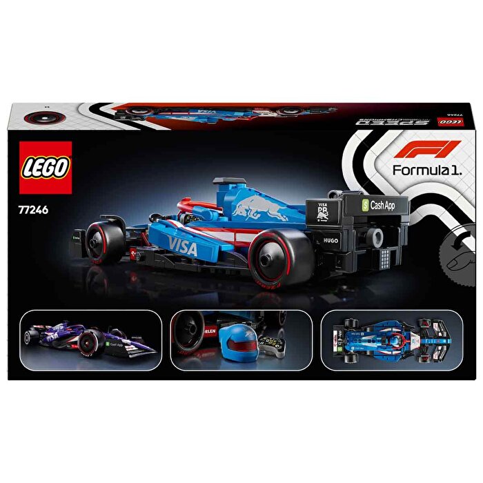 LEGO Speed Champions Visa Cash App RB Vcarb 01 F1 Yarış Arabası 77246