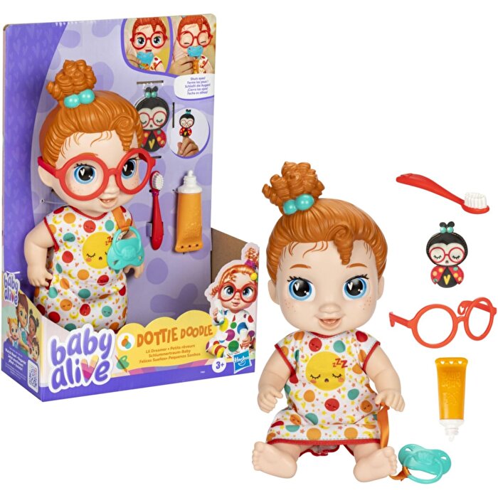Baby Alive Kızıl Saçlı Uykucu Bebeğim F9965