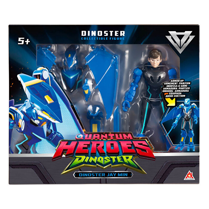 Quantum Heroes Dinoster Aksiyon Figür Jay Min