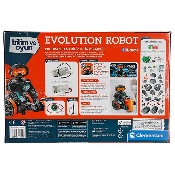 Clementoni Bilim ve Oyun: Evolution Robot