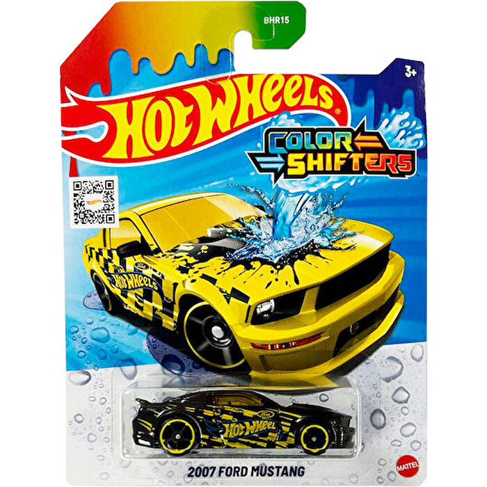 Hot Wheels 1:64 Renk Değiştiren Arabalar 2007 Ford Mustang JCM33