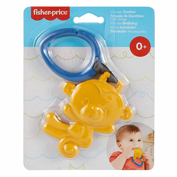 Fisher Price Sevimli Hayvancıklar Dişlikler Sarı Maymun GYN24