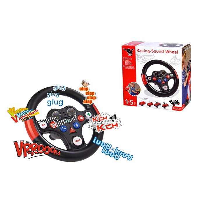 BIG Bobby Car Yarış Sesli Direksiyon