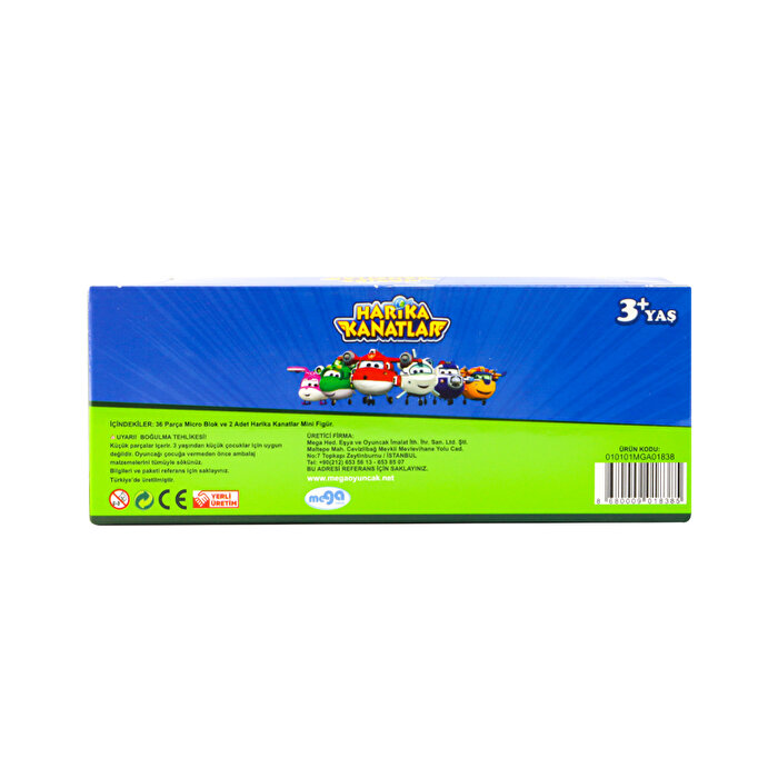 Harika Kanatlar Bloklu Mini Figür Todd ve Jerome 2'li Set