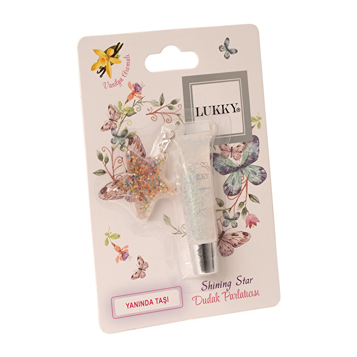 Lukky Simli Vanilya Aromalı Dudak Parlatıcısı